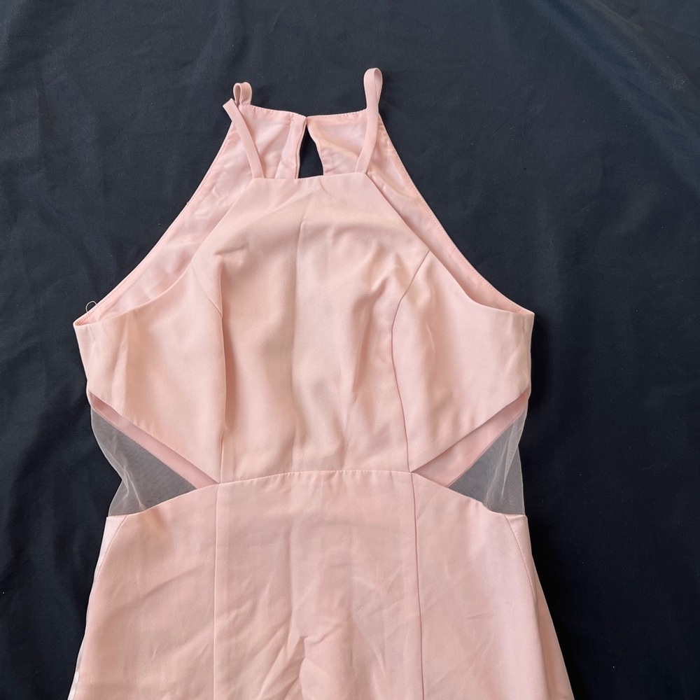 White by Vera Wang Soft Pink Fabric - Picture 2 of 6